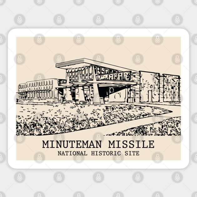 Minuteman Missile National Historic Site Sticker by Lakeric